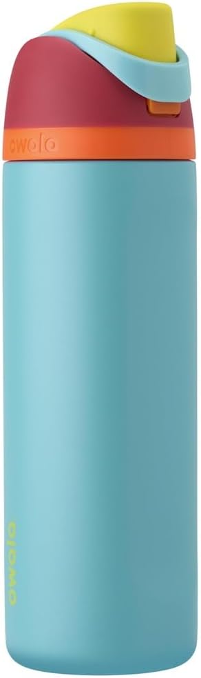 Owala FreeSip Insulated Water Bottle – Stainless Steel, BPA-Free, With Straw 16/24 oz 