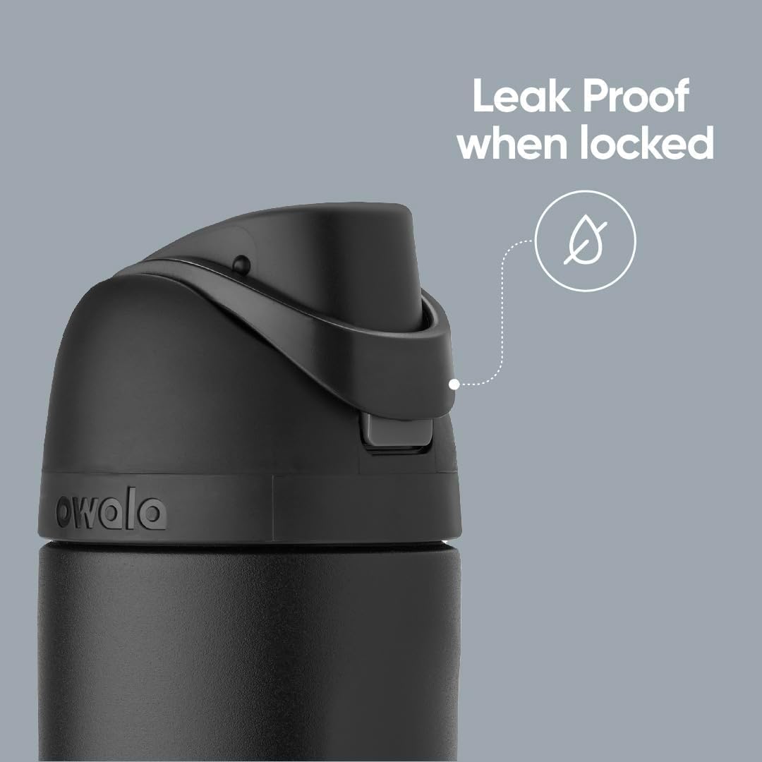 Owala FreeSip Insulated Water Bottle – Stainless Steel, BPA-Free, With Straw 16/24 oz 