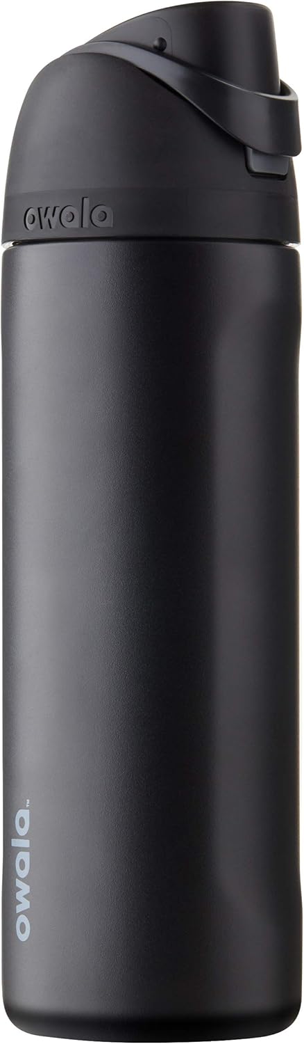 Stay Hydrated in Style with the Owala FreeSip Insulated Stainless Steel Water Bottle – Versatile 16/24 oz Design Featuring a Convenient Straw and Locking Lid