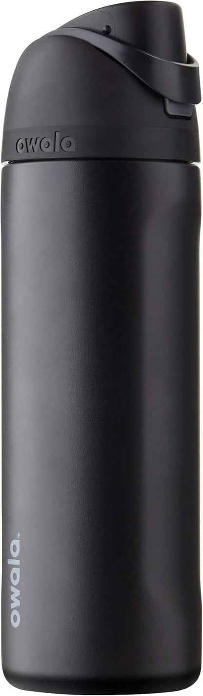 Stay Hydrated in Style with the Owala FreeSip Insulated Stainless Steel Water Bottle – Versatile 16/24 oz Design Featuring a Convenient Straw and Locking Lid