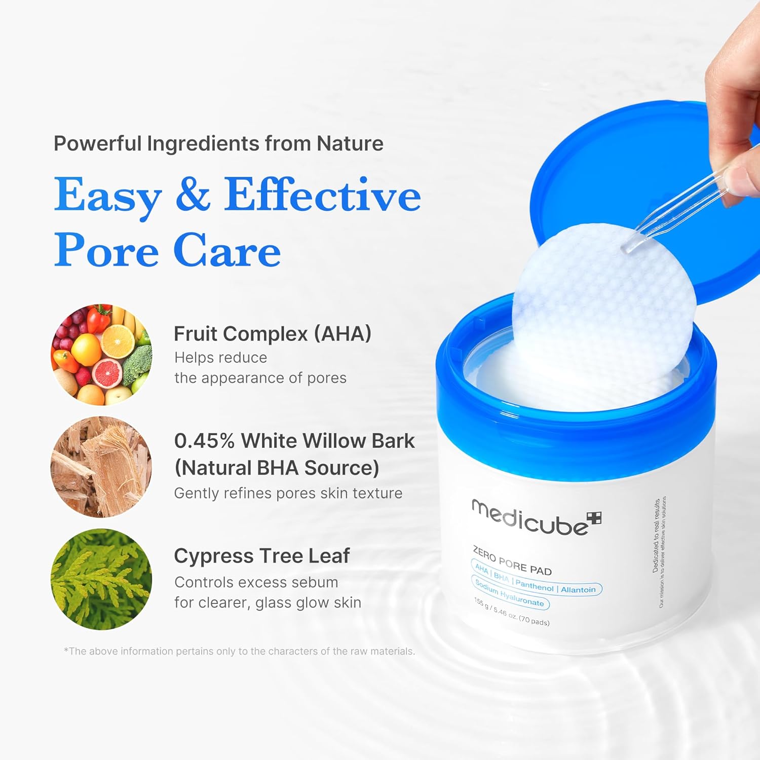 Zero Pore Pads 2.0 – Dual-Texture AHA/BHA Facial Toner Pads (70 Count)